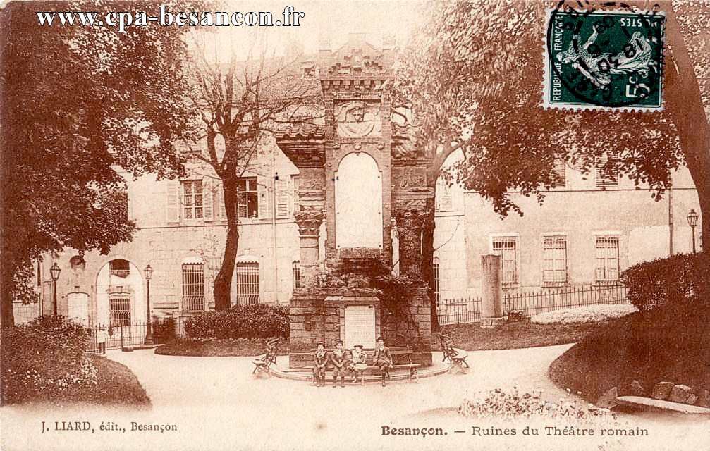 Besançon. - Ruines du Théâtre romain